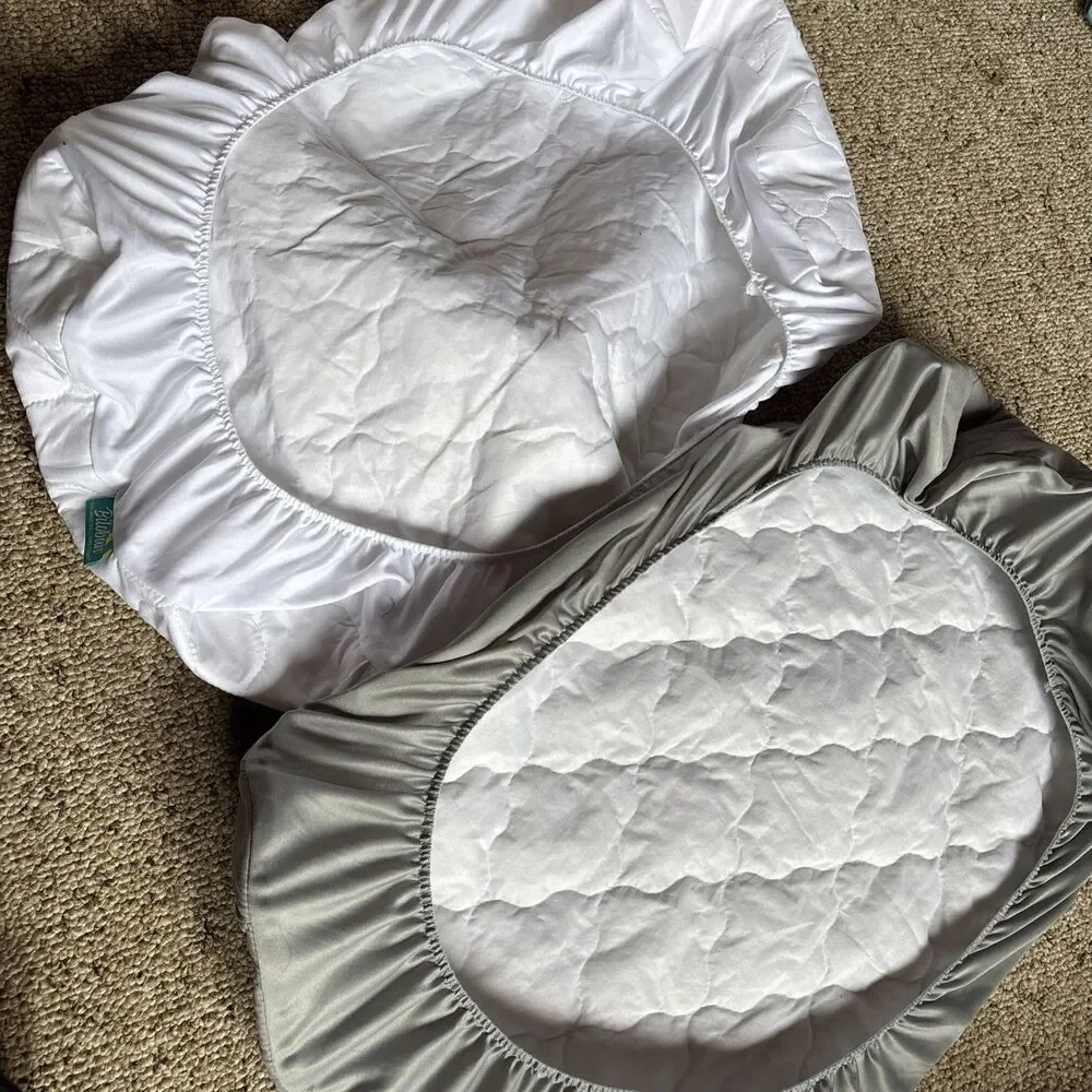 Biloban Bassinet Waterproof Mattress Covers 17”x33”